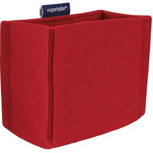 magnetoplan Pennenbak magnetoTray, MEDIUM, h x b x d = 100 x 130 x 60 mm, rood, vanaf 10 stuks