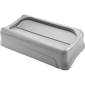 Rubbermaid Deksel SLIM JIM® voor containers van 60 en 87 liter, tuimeldeksel, grijs