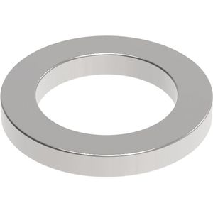 MAUL Ringmagneet, Ø 12 mm, VE = 100 stuks, hechtkracht 0,5 kg