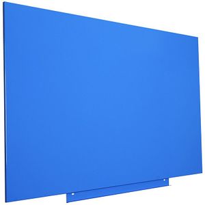 Whiteboardmodule, BASIC-versie - plaatstaal, gelakt, b x h = 750 x 1150 mm, pastelblauw