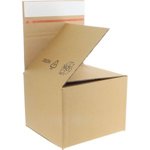 ratioform Readybox-vouwdoos, met zelfklevende sluiting, l x b x h = 210 x 200 x 164 mm, vanaf 200 stuks
