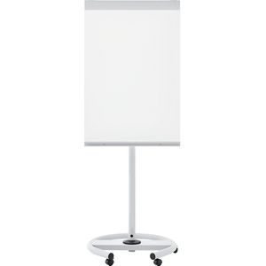 magnetoplan Flip-over JUNIOR PLUS MOBIL, schrijfoppervlak 680 x 980 mm, mobiel, met wielen