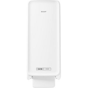 CWS PureLine Foam-zeepschuimdispenser, vulhoeveelheid 0,6 l, kunststof, wit, druppelvrij