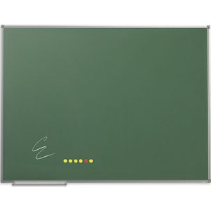 eurokraft basic Krijtwandbord, bordkleur groen, b x h = 1200 x 900 mm
