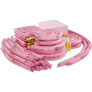 PIG Navulverpakking voor signaalkleurige bak, uitvoering chemicaliën, absorbeert 236,8 l