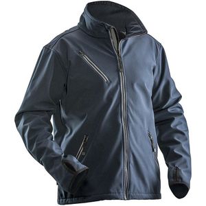 Leipold+Döhle Softshell jas, donkerblauw, maat L