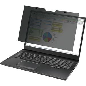 DURABLE Privacyfilter MAGNETIC 16:10, antraciet/grijs, voor beeldschermen 16'', beeldverhouding 16:10, vanaf 2 stuks