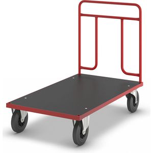 Kongamek Platformwagen KM731, l x b x h = 1200 x 700 x 1000 mm, 2 zwenk- en 2 bokwielen