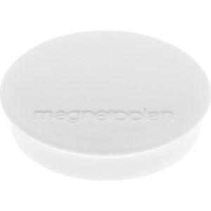 magnetoplan Magneet DISCOFIX STANDARD, Ø 30 mm, VE = 80 stuks, wit
