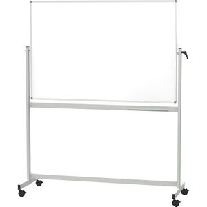 MAUL Mobiel whiteboard, plaatstaal, gecoat, b x h = 1800 x 1200 mm
