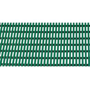 EHA Vloermat voor douche- en kleedruimte, soft kunststof, 10 m rol, breedte 1200 mm, groen