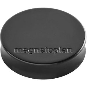 magnetoplan Ergonomische magneet, Ø 30 mm, VE = 60 stuks, zwart