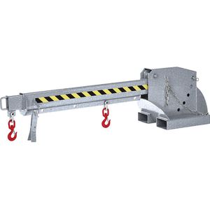 eurokraft pro Telescooplader, 5-voudig in hoogte verstelbaar, draagvermogen 1250 - 8000 kg, verzinkt