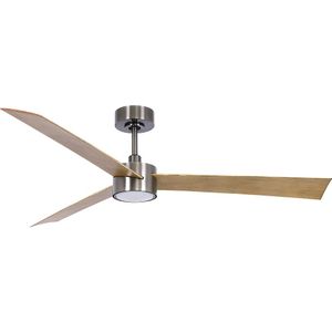 Beacon Airfusion Climate IV antiek nikkel plafondventilator met verlichting 132 cm - DC motor - Afstandsbediening