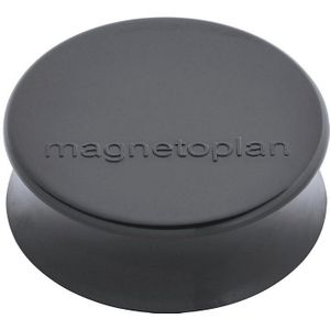 magnetoplan Ergonomische magneet, Ø 34 mm, VE = 50 stuks, steengrijs
