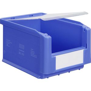 BITO Stofdeksel, voor magazijnbakken, VE = 10 stuks, l x b = 224 x 144 mm