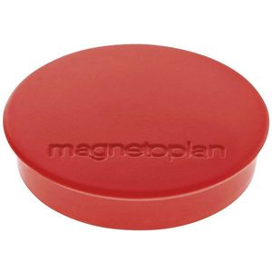 magnetoplan Magneet DISCOFIX STANDARD, Ø 30 mm, VE = 80 stuks, rood