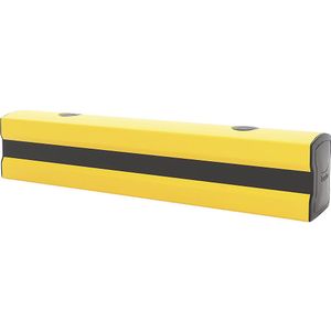 Boplan Vloerbarrière, geel / zwart, h x b x l = 205 x 174 x 1000 mm