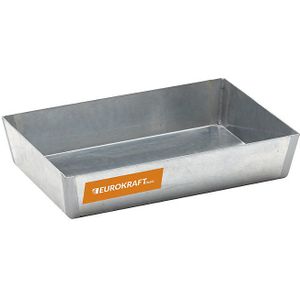 eurokraft basic Stalen opvangbak voor kleine emballages, opvangvolume 20 l, draagvermogen 50 kg, verzinkt