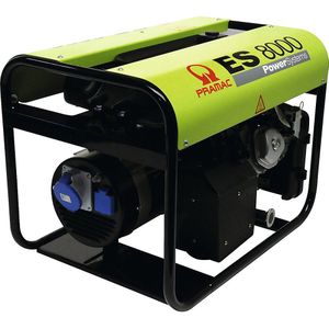 Pramac Stroomgenerator Es-serie - benzine, 230 V, ES 8000 - vermogen 6,4 kW, 5,5 kW