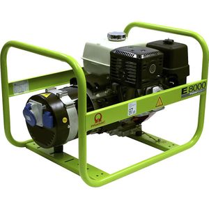 Pramac Stroomgenerator E-serie - benzine, 230 V, E 8000 - benzine, 230 V, vermogen 5,5 kW, 5,5 kW