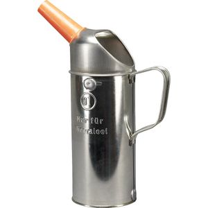 PRESSOL Oliekan van plaatstaal voor minerale olie, met kunststof aftaptuit, VE = 5 stuks, inhoud 1 l, vanaf 3 VE
