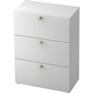 eurokraft pro Hangmappenkast, h x b x d = 1100 x 800 x 420 mm, wit / wit