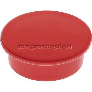 magnetoplan Magneet DISCOFIX COLOR, Ø 40 mm, VE = 40 stuks, rood