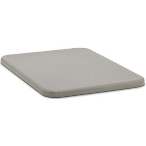 CEMO Plat deksel, l x b x h = 1340 x 980 x 60 mm, grijs