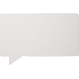 Chameleon Design whiteboard, geëmailleerd, SPEECH - spreekballon, b x h = 880 x 580 mm, wit