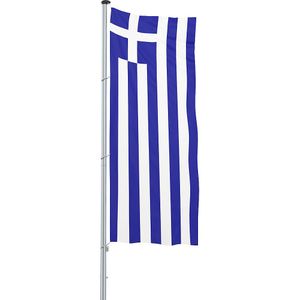 Mannus Hijsvlag/landvlag, formaat 1,2 x 3 m, Griekenland