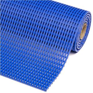 NOTRAX Antislipmat, kunststof, breedte 900 mm, per str. m, blauw