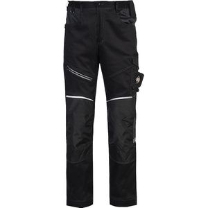 Broek Revolt4Stretch, zwart, 64