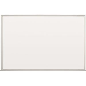 magnetoplan Whiteboard-set type SP, plaatstaal, gelakt, met materiaalbakje, h x b = 1000 x 1500 mm