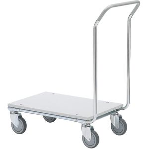 HelgeNyberg Platformwagen SERIE 100, laadvermogen 200 kg, l x b x h = 1050 x 465 x 960 mm, vanaf 5 stuks
