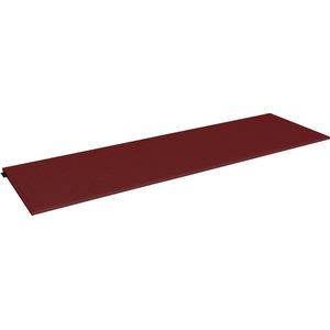 mauser Vilten zitkussen voor een losse box, breedte 1147 mm, rood