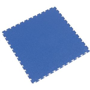 COBA PVC-vloertegels Tough-Lock, met gestructureerd oppervlak, VE = 8 stuks, blauw