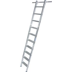 KRAUSE Treden-stellingladder, om op te hangen, 1 paar inhanghaken inbegrepen, 10 treden