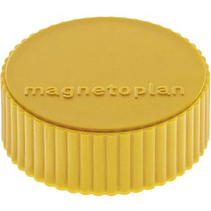 magnetoplan Magneet DISCOFIX MAGNUM, Ø 34 mm, VE = 50 stuks, geel