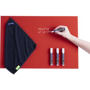magnetoplan Designer-glassboard-set, ESG-veiligheidsglas, h x b = 1000 x 2000 mm, briljantwit