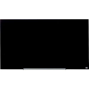 nobo Glazen whiteboard WIDESCREEN, 57'' - b x h = 1264 x 711 mm, zwart