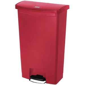 Rubbermaid Afvalbak voor pedaalemmer SLIM JIM®, inhoud 68 l, b x h x d = 322 x 803 x 500 mm, rood