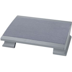 MAUL Voetsteun, ergonomisch, oppervlak b x d = 450 x 390 mm, met mat, grijs