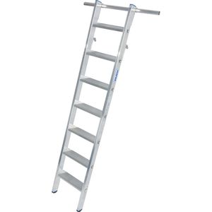 KRAUSE Treden-stellingladder, om op te hangen, 2 paar inhanghaken inbegrepen, 7 treden