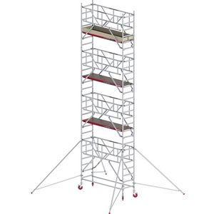Altrex Rolsteiger RS TOWER 41 smal met Safe-Quick®, houten platform, lengte 2,45 m, werkhoogte 9,20 m