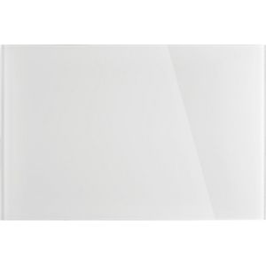 magnetoplan Designbord van glas, magnetisch, b x h = 600 x 400 mm, kleur briljant wit