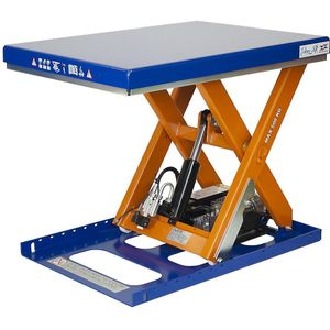 Edmolift Compacte heftafel, hefvermogen 500 kg, platform l x b = 900 x 700 mm, nuttige heffing 600 mm