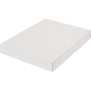 ratioform terra Dekseldoos, tweedelig, inwendige afmetingen 435 x 315 x 50 mm, A3, wit, vanaf 50 stuk