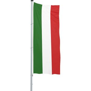 Mannus Hijsvlag/landvlag, formaat 1,2 x 3 m, Italië