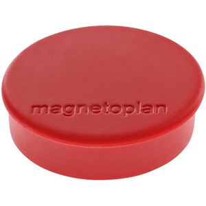 magnetoplan Magneet DISCOFIX HOBBY, Ø 25 mm, VE = 100 stuks, rood